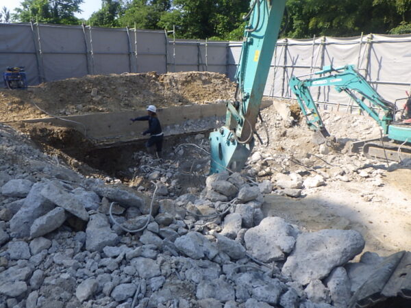 AG鉄塔解体工事