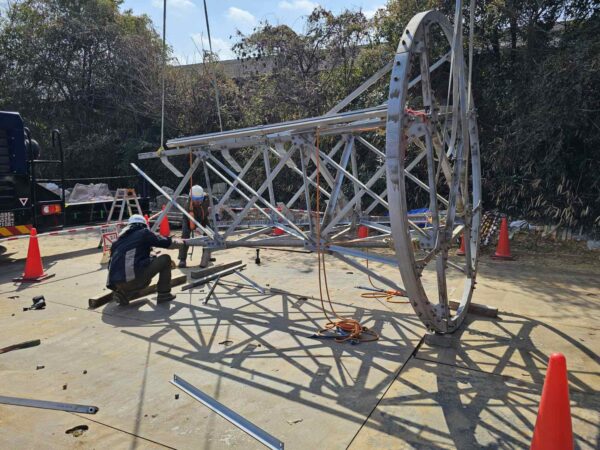 AG鉄塔解体工事