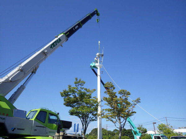 風力発電機設置工事