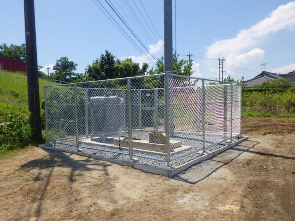 フェンス設置工事