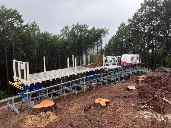 モノレール設置工事